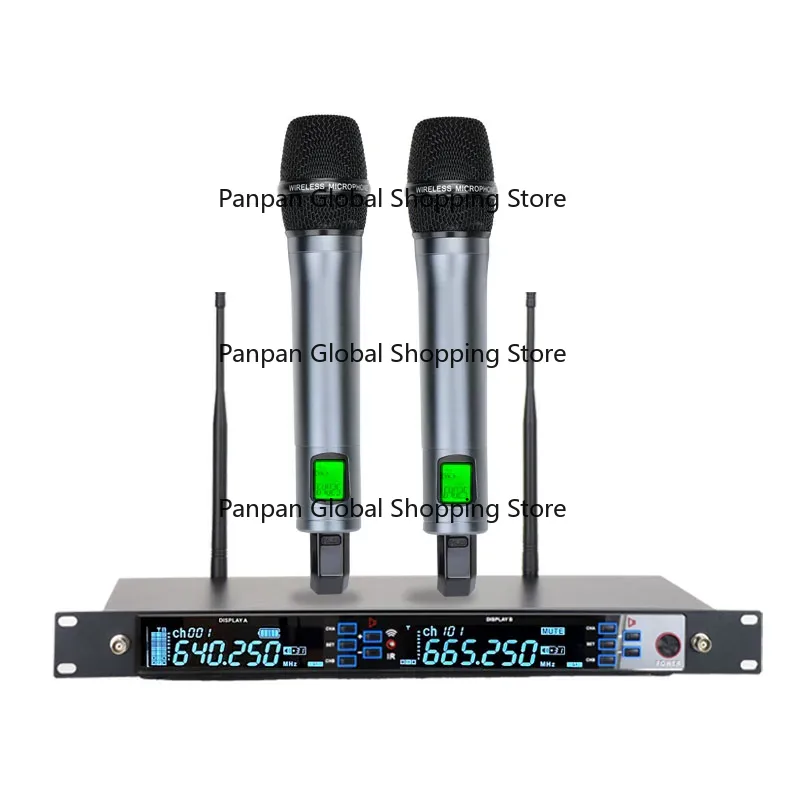 Shure Mic Sm58 - Беспроводная микрофонная система, 2-канальная, 2x100 UHF,