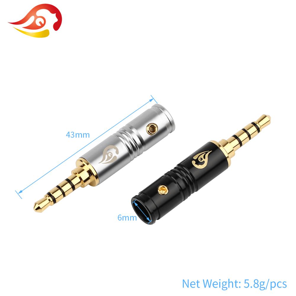 QYFANG 3,5 мм аудиоразъем 3/4  – обзор и цена Audiophile Headphone Wired