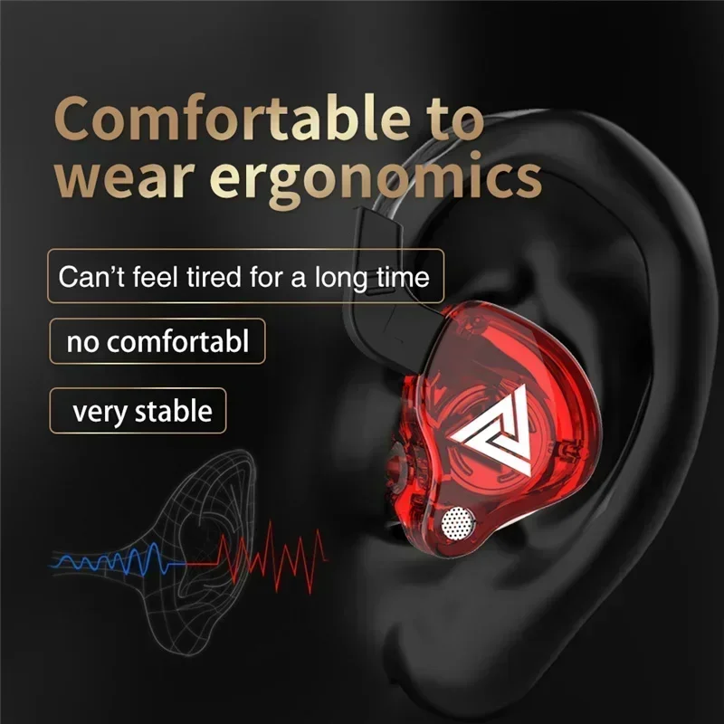 Новые проводные наушники QKZ A – обзор и цена Wired Earphone Mic